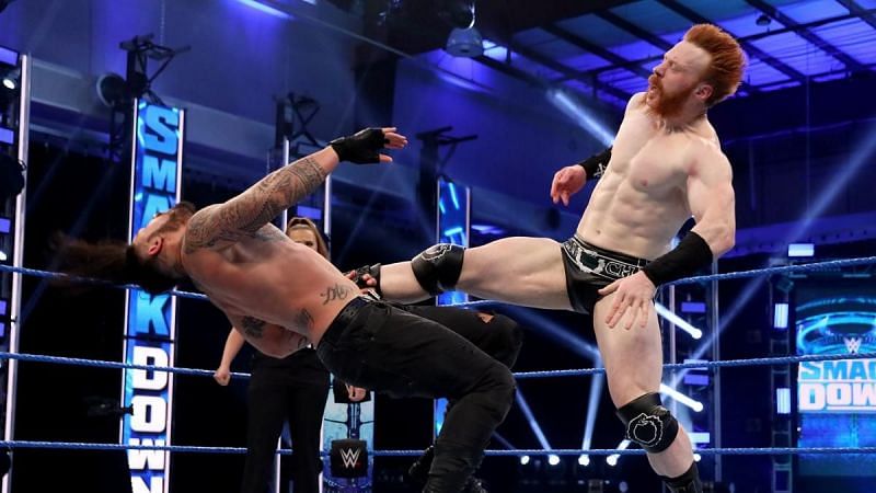 Sheamus continued to wreak havoc